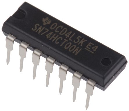 Texas Instruments SN74HCT00N 2175702