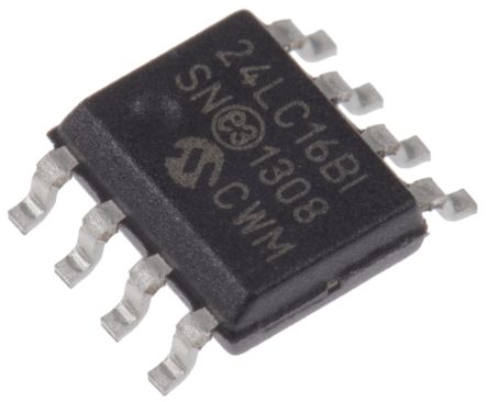 Microchip 24LC16B-I/SN 3791816