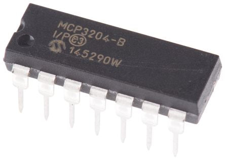 Microchip MCP3204-BI/P 3792443