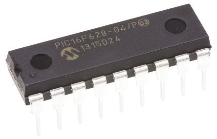 Microchip PIC16F628-04/P 3792869