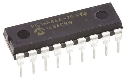 Microchip PIC16F84A-20/P 3792932
