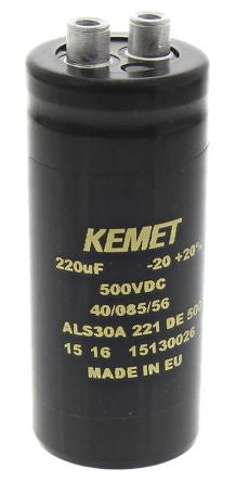KEMET ALS30A221DE500 1735119