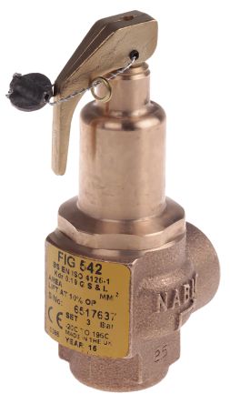 Nabic Valve Safety Products N-542-015 3 BAR 3890597