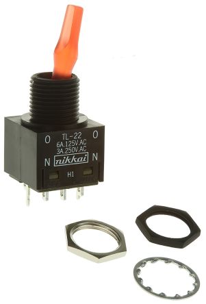 NKK Switches TL-22H1DKRRS1 4537922