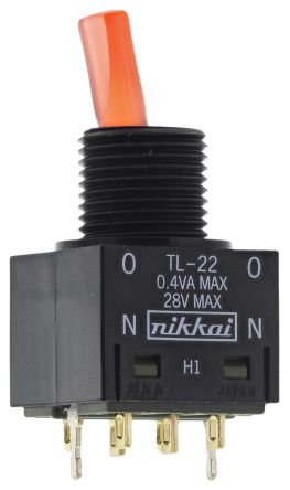 NKK Switches TL-22H1SKRRG4 4537988