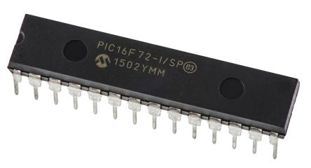 Microchip PIC16F72-I/SP 1654768