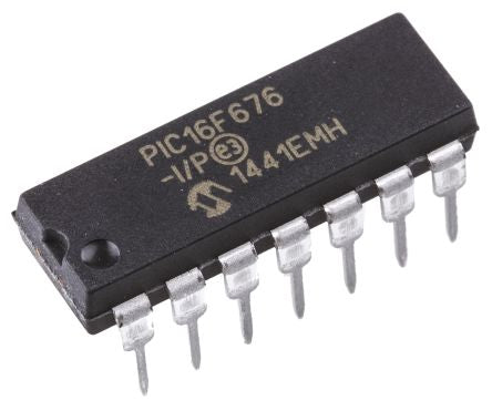Microchip PIC16F676-I/P 8895304