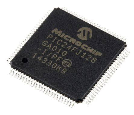 Microchip PIC24FJ128GA010-I/PF 6230932