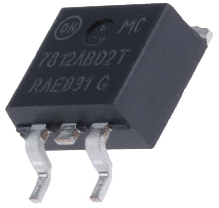 ON Semiconductor MC7812ABD2TG 1784745