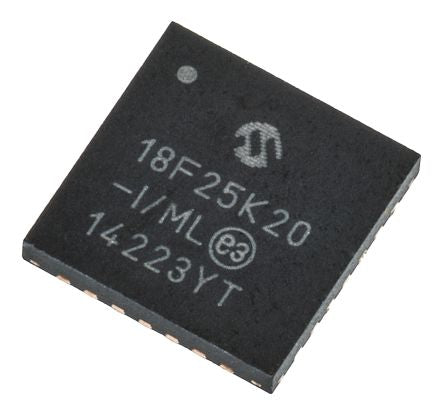 Microchip PIC18F25K20-I/ML 8895578