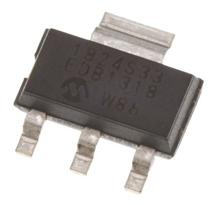 Microchip MCP1824ST-3302E/DB 6694979