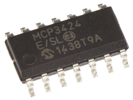 Microchip MCP3424-E/SL 6696086