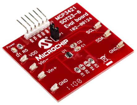 Microchip MCP3421EV 6810844