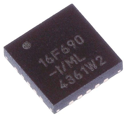 Microchip PIC16F690-I/ML 6811086