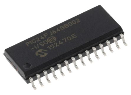 Microchip PIC24FJ64GB002-I/SO 7037611
