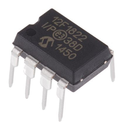 Microchip PIC12F1822-I/P 7037888