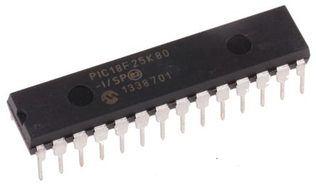 Microchip PIC18F25K80-I/SP 7154628