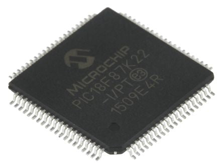 Microchip PIC18F87K22-I/PT 7542520