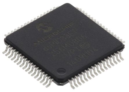 Microchip dsPIC33EP256MU806-I/PT 7559385