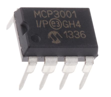 Microchip MCP3001-I/P 7709748