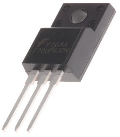 ON Semiconductor FFPF20UP60DNTU 7729228