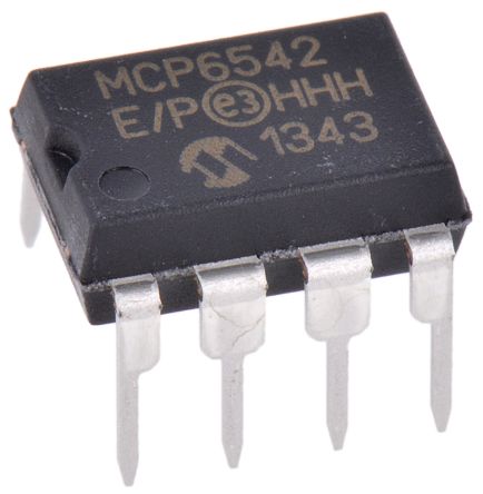 Microchip MCP6542-E/P 1459012