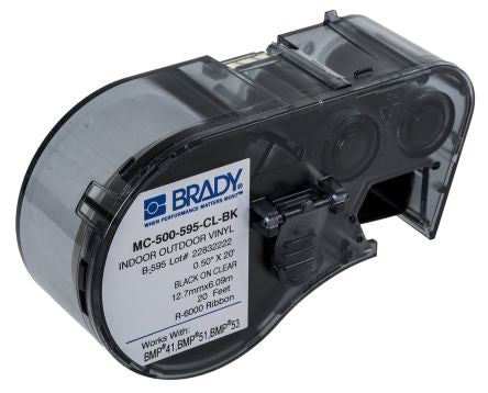 Brady MC-500-595-CL-BK 7753596