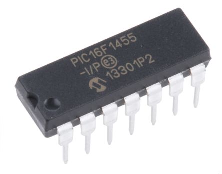 Microchip PIC16F1455-I/P 7863943