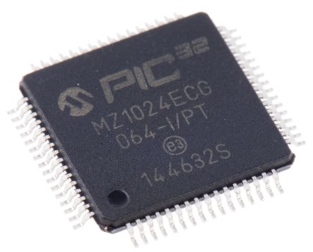 Microchip PIC32MZ1024ECG064-I/PT 1652250