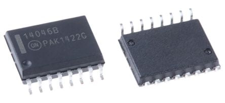 ON Semiconductor MC14046BDWG 1452977