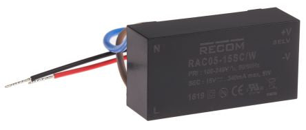 Recom RAC05-15SC/W 8117327