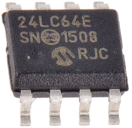 Microchip 24LC64-E/SN 8233318