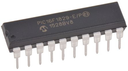 Microchip PIC16F1829-E/P 1597477