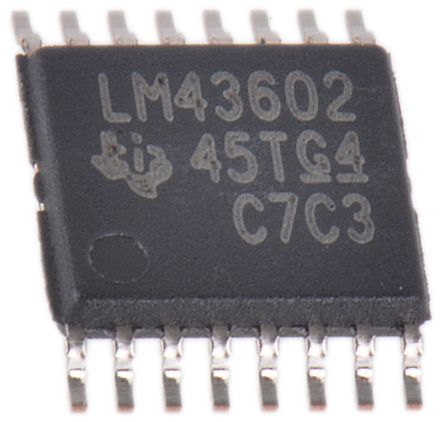 Texas Instruments LM43602PWPT 8239281