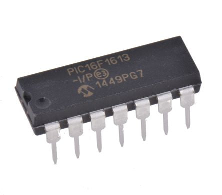 Microchip PIC16F1613-I/P 8243084