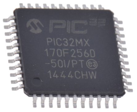 Microchip PIC32MX170F256D-50I/PT 1654235