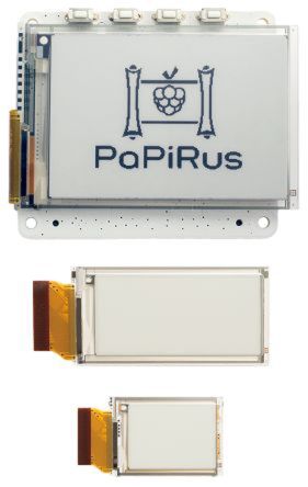 PaPiRus ePaper Raspberry Pi Multi Screen