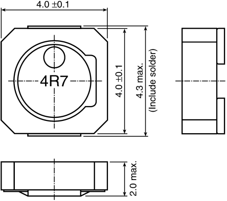 TDK VLCF4020T-470MR39 6142762