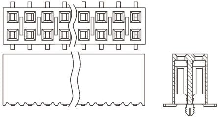 Samtec SSM-105-L-DV 7655398