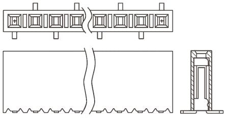 Samtec SSM-110-L-SV 7655420