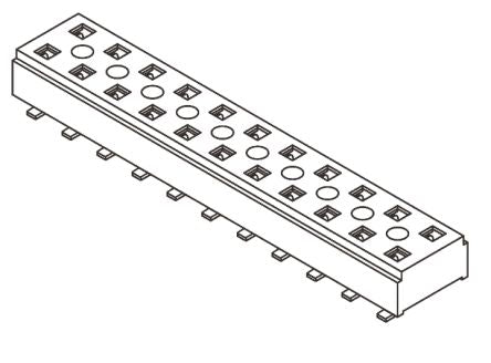Samtec CLT-110-02-L-D 7668789