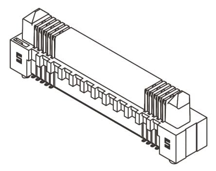 Samtec ERM8-040-05.0-S-DV-TR 7668919