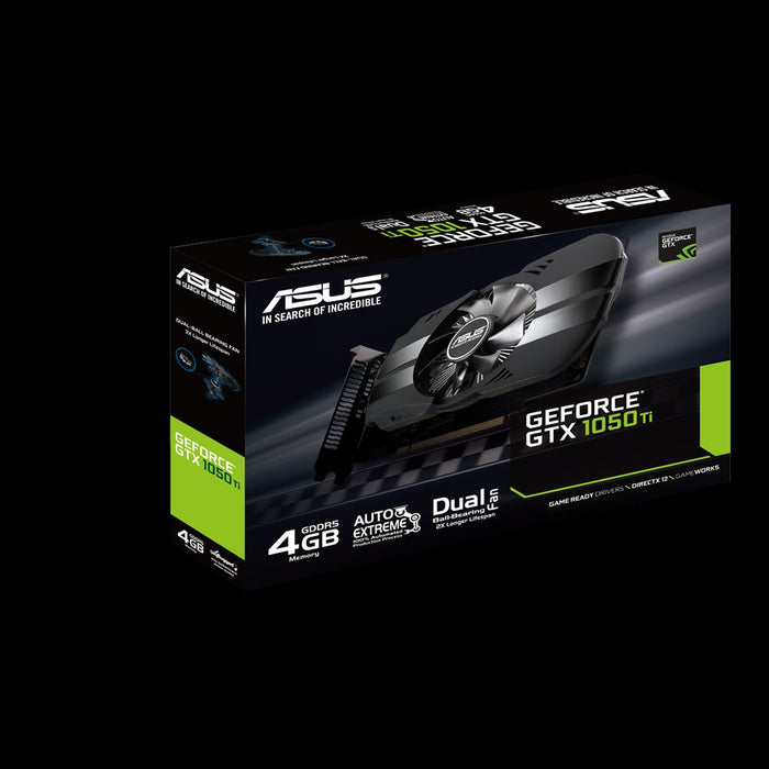 Card màn hình VGA ASUS PH-GTX1050TI-4G, 2GB, GDDR5, (ASU718)