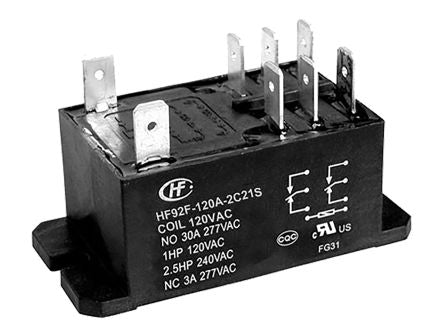 Hongfa Europe GMBH HF92F-120A-2C21S 1218068