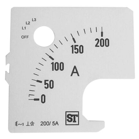 Sifam Tinsley SS74-00D1-0001 0/200A 1236765