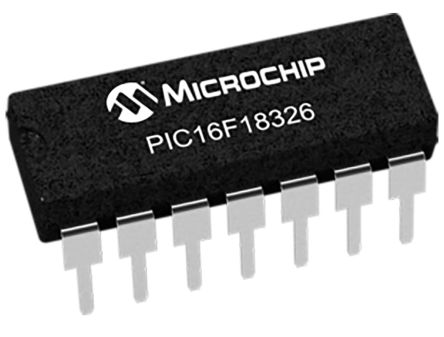 Microchip PIC16F18326-I/P 1241554