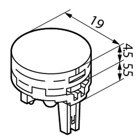 NKK Switches AT4017C 1251750