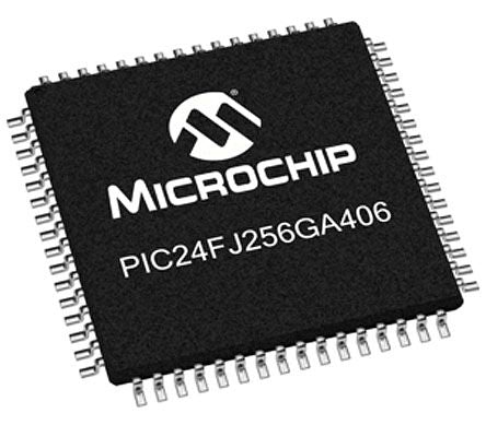 Microchip PIC24FJ256GA406-I/PT 1262158