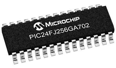 Microchip PIC24FJ256GA702-I/SO 1262159