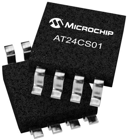 Microchip AT24CS01-SSHM-T 1272793